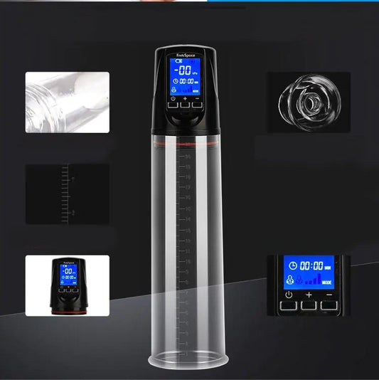 Electric Display Male Masturbator Adult Toy